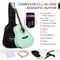 Best Choice Products 41in Full Size Beginner Acoustic Guitar Set with Case, Strap, Capo, Strings